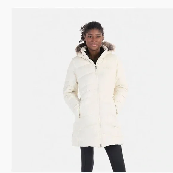 Marmot Women’s Montreal Down Coat – Papyrus (White) – Size S – Brand New - Picture 2 of 4